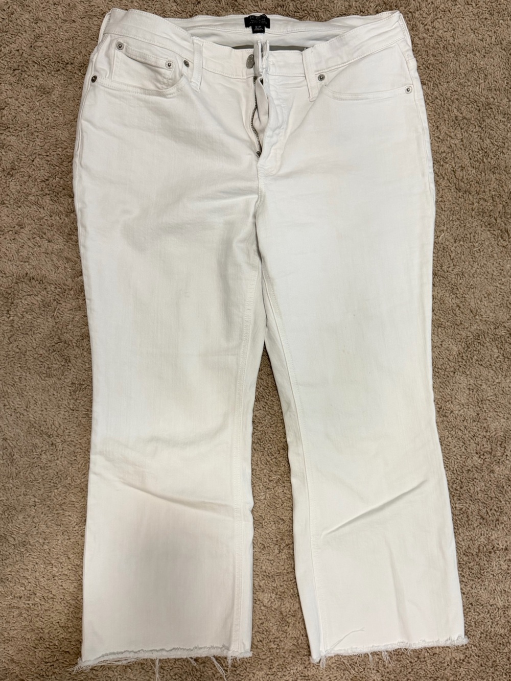 J. Crew White Skinny Jeans for Women